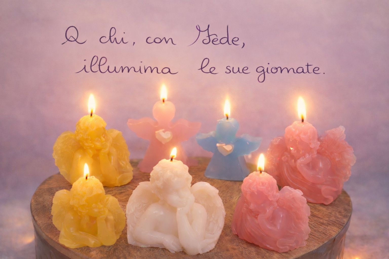 Le mie candele in paraffina di alta qualità