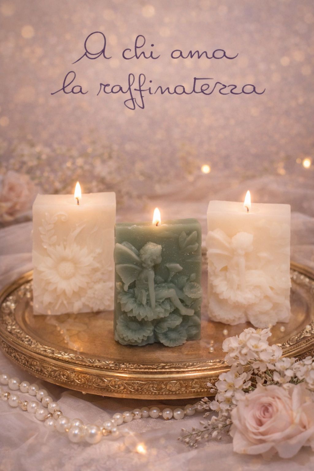 Le mie candele in paraffina di alta qualità