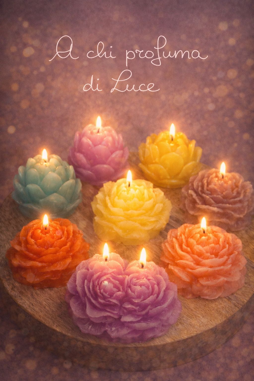 Le mie candele in paraffina di alta qualità